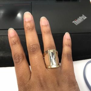 Gold Ring with Stone